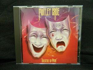 (24)　 MOTLEY CRUE　　 /　 THEATRE OF PAIN　　　輸入盤　　ジャケ、経年の汚れあり　　※5/6から発送です。