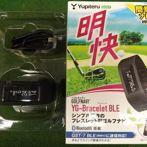 【税込】中古品 Yupiteru YG Bracelet BLE ブレスレット型 ゴルフナビ ユピテル 簡単ナビ .896825の画像1
