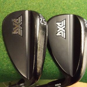 1円スタート【税込】5430 PXG 0311 3×FORGED (2022) ダーク 52°+58° 純正カーボン S セット ピーエックスジー フォージドの画像1