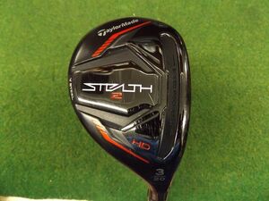 【税込】3088 STEALTH 2 HD #3 20° 純正カーボン R カバー有 テーラーメイド ステルス2 ユーティリティ.898508