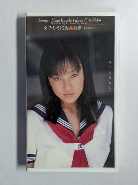 【正規品・廃盤】金子志乃 VHS「ときめきアイドル白書34 金子志乃15歳 旋律～Melody～」 