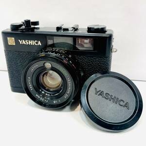 【B14167KM】YASHICA ヤシカ ELECTRO 35 CC エレクトロ 54mmキャップ付 フィルム カメラ YASHINON DX 1:1.8 f=35mm JAPAN 日本 動作未確認