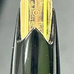 【D2845SS】PLATINUM プラチナ 万年筆 18K 細字 ゴールドカラー ブラック 筆記具 ペン コレクションの画像2