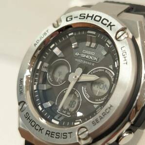 【B14138AK】美品 CASIO カシオ G-SHOCK ジーショック G-STEEL GST-W310-1AJF 電波ソーラー 箱 説明書 稼働品 メンズ 腕時計の画像7