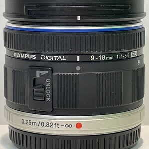 【B14259CK】極美品 オリンパス OLYMPUS M.ZUIKO DIGITAL 9-18mm F4.0-5.6 使用感少なめ Kenkoプロテクター付の画像3