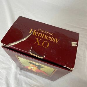 A3 Hennessy XO ヘネシー 金キャップ 古酒 COGNAC 未開封 1円スタートの画像5