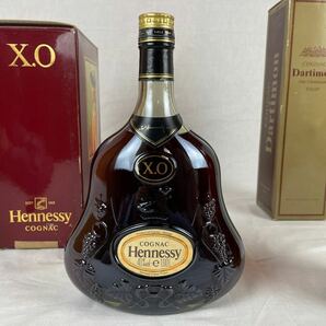 A3 Hennessy XO ヘネシー 金キャップ 古酒 COGNAC 未開封 1円スタートの画像2