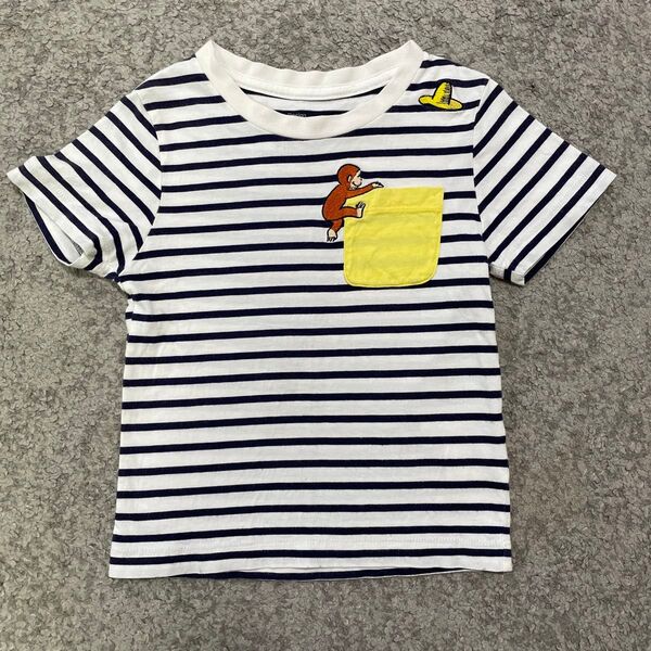グラニフ おさるのジョージ tシャツ 110