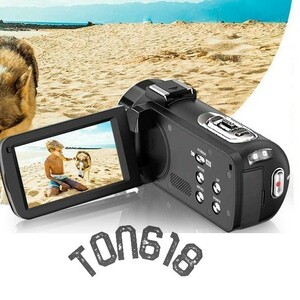 [2.7K] compact video camera preliminary battery 2 piece HDMI output 16 times zoom 30FPS night vision 3 -inch monitor webcam 