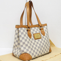 ルイヴィトン LOUIS VUITTON ダミエアズール ハムステッドPM／トートバッグ N51207 CA2191 中古 [質イコー]_画像2