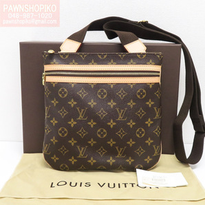 ルイヴィトン LOUIS VUITTON モノグラム ポシェット・ボスフォール／斜め掛け ショルダーバッグ M40044 新品同様 [質イコー]の画像1