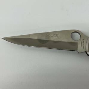 C079-SG2-152◎SPYDERCO スパイダルコ SEKI-CITY BIN-1 折り畳みナイフ ナイフ フォールディングナイフ 全長約24cm 刃渡り約11cmの画像4