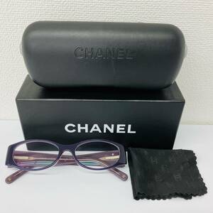 C035-H28-222 CHANEL シャネル メガネ 眼鏡 3101 C886 51□16 135 BC2830075 レディース ファッション小物