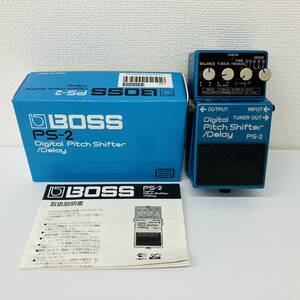 C017-H28-176◎BOSS ボス PS-2 Digital Pitch Shifter デジタルピッチシフター CB02969 エフェクター 動作未確認 楽器機材