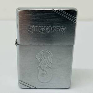 D006-SG3-29◎Zippo ジッポ ジッポライター 喫煙具 喫煙グッズ シンガポール 缶ケース付 火花あり 点火なしの画像4