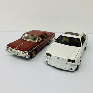 C047-SG2-98 HOTWHEELS ホットウィール dropotaro crysler クライスラー 300C Hemi CHEVROLE TIMPALA シボレーインパラ ダイキャストカーの画像1