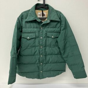 E014-SG2-278 THE NORTHFACE ザ・ノース・フェイス ダウンジャケット グリーン Lサイズ メンズ アパレル 肩幅約50×身丈約77×袖丈約64cmの画像1