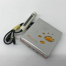 F175-K44-4470◎ SONY ソニー MD WALKMAN MDウォークマン MZ-E520 オーディオ機器 ポータブルプレーヤー_画像1