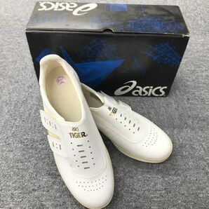 F214-SG2-345 asics アシックス TIGER タイガー ホワイト 靴 サイズ28cm TGA732 メンズ ※箱付きの画像1