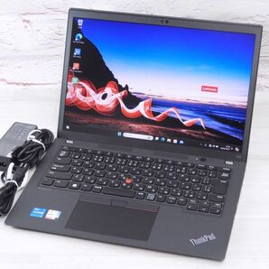 Sランク Lenovo ThinkPad X13 GEN3 第12世代 i5 1235U NVMe256GB メモリ16GB WUXGA液晶 Win11の画像1