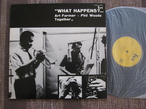 ★★Art Farmer - Phil Woods Together♪WHAT HAPPENS ?...★Campi 東宝 Tam YX-4059★LP★1974★★