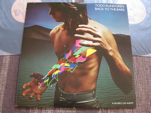 ☆Todd Rundgren♪Back To The Bars☆Live at Bottom Line N.Y☆DMM/Direct Metal Mastering☆Bearsville Rhino RNDA 71109☆US盤☆2LP☆