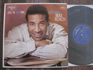 ☆MAX ROACH♪JAZZ IN THREE QUARTER TIME 3/4☆mono☆EmArcy 日本フォノグラム SFX-7401☆LP☆