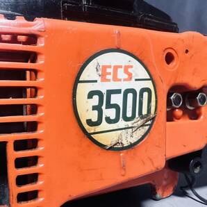 TANAKA ECS-3500 エンジンチェーンソー タナカ 木工用 切断機 現状渡し 動作未確認の画像5