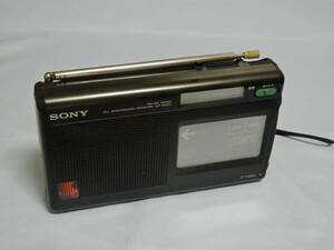 SONY PLL シンセサイザー ラジオ　ICF-M500