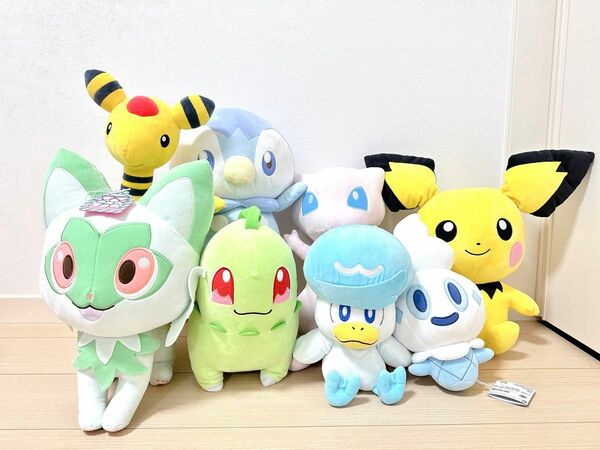 ポケットモンスター めちゃもふぐっとぬいぐるみ 8体セット　新品未使用