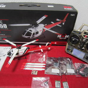 ★おすすめ！超安定♪中古Wltoys３BLADE V931 AS350 ６CHブラシレスモーター3&6ジャイロ ホバリング確認済みで即フライトOK！の画像1