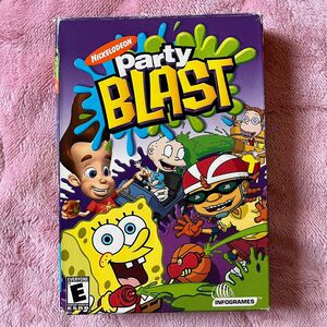 超希少 中古 Windows Party BLAST PC ゲームソフト レトロゲーム スポンジボブ 英語 輸入版