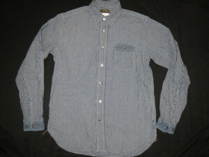 コリンボ COLIMBO ZT-0310 SANDLEAD WORK SHIRT サンドレッドワークシャツ ブルーチェック 16