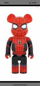 Bearbrick SPIDER-MAN UPGRADED SUIT 1000％