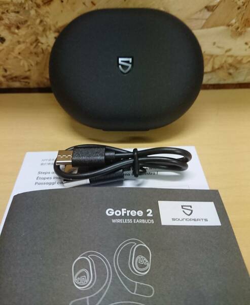 SOUNDPEATS GoFree2 耳掛け式 イヤホン ハイレゾ/LDAC対応/Bluetooth5.3 ワイヤレスイヤホン オープンイヤー型 16.2mmドライバー