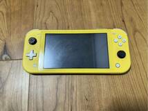 Nintendo Switch Lite イエロー ジャンク品_画像1