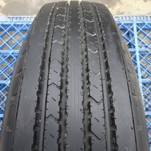 イボ付き 夏 1本のみ 会社宛 送料無料 225/80R17.5 123/122 LT ダンロップ SP330 地山 リブ 4t車 中型トラック各種 スペアなどに NO,Z6247_画像2