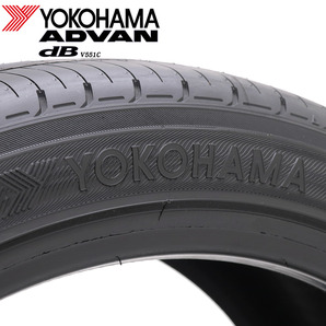 22～23年製 新品4本価格 会社宛 送料無料 245/40R18 93W 夏 ヨコハマ ADVAN dB V551C インプレッサ クラウン レクサス アウディ NO,FK956の画像3