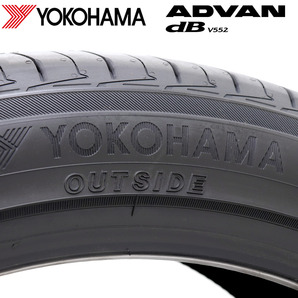 2022年製 新品2本価格 業者様 送料無料 225/45R18 95W XL 夏 ヨコハマ ADVAN dB V552 エクストラロード規格 プリウス ヴェゼル NO,FK957の画像3