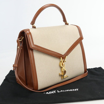 中古良品サンローランSAINT LAURENT 2WAYショルダー ハンドバッグ ブランド キャンバス 578000 ランク：A us-2 レディース_画像1