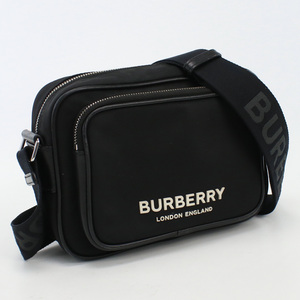 中古バーバリーBURBERRY パディバッグ ブランド ショルダーバッグ ブラック 8049094 ランク：AB us-2 メンズ