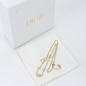 中古良品ディオールChristian Dior クレール ディー リュヌ ネックレス ブランド N1033CDLCY D301 ゴールド ランク：A us-2 レディース