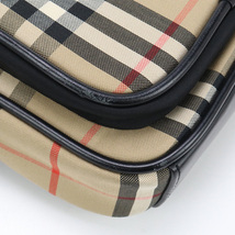 中古良品バーバリーBURBERRY ショルダーバッグ ブランド 8023381 ベージュ系 ランク：A us-2 メンズ レディース_画像10