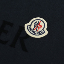 中古良品モンクレールMONCLER T-SHIRT コットン 8C00025 8390T 778 ネイビー系　 ランク：A us-2 メンズ_画像5