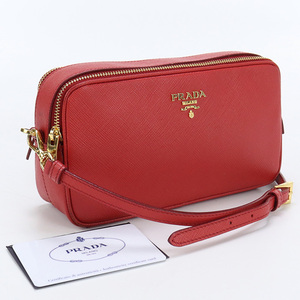 中古プラダPRADA ショルダーバッグ サフィアーノ 1NF002 ランク：AB us-2 レディース