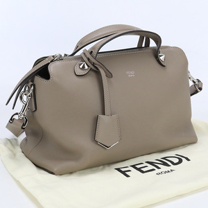 中古良品フェンディFENDI バイザウェイ ミディアム 8BL146 1D5 F0NJ3 グレー系　 ランク：A us-2