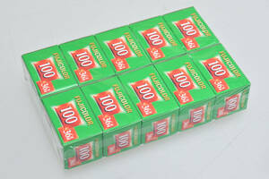 ★★★新品！2026年12月有効【10本セット】FUJICOLOR100-36枚撮　ISO感度100 フジフィルム製ネガカラーフィルム135/35mm