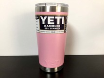 YETI イエティ 20オンス ピンク 20oz ランブラー タンブラー 保温 保冷 アウトドア 水筒 ボトル_画像1