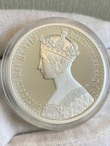 【ラスト一個】2022 セントヘレナ　ゴシック　ヴィクトリア　銀貨　2oz プルーフ　新品　未使用品　美品　Gothic Victoria_画像8