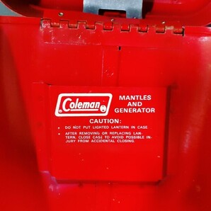 赤 ガルウィングケース コールマン Coleman 200A パテペン メタルケース200、200A、202、クリスマスランタン 用の画像9
